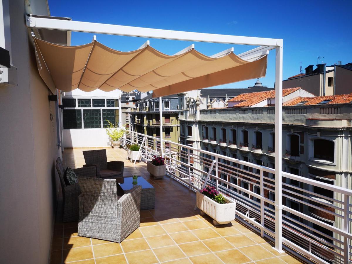 Burgo Nuevo Atico De Lujo En Pleno Centro Con Terraza Y Vistas - Leonapartamentos Exterior foto