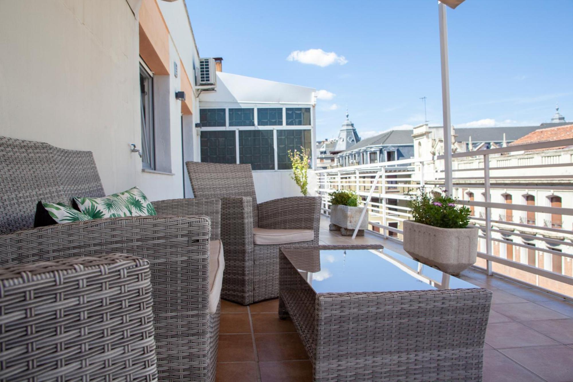 Burgo Nuevo Atico De Lujo En Pleno Centro Con Terraza Y Vistas - Leonapartamentos Exterior foto